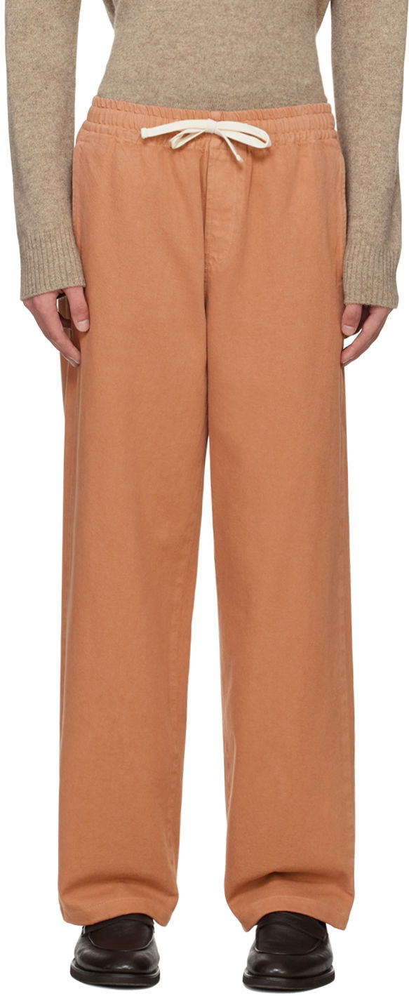 Bukser A.P.C. Pink Tame Impala Edition Duke Denim Trousers Brun | COHEL-M08466