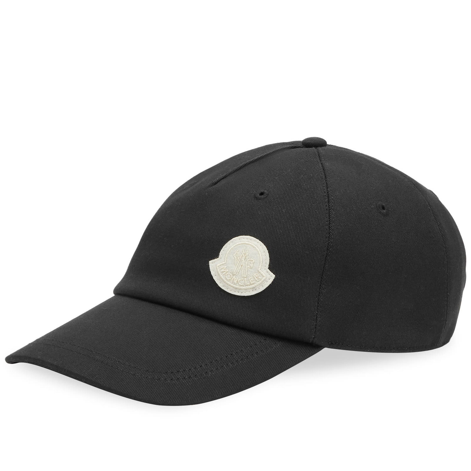 Kasket Moncler Logo Cap Sort | 3B000-18-0U162-999, 0