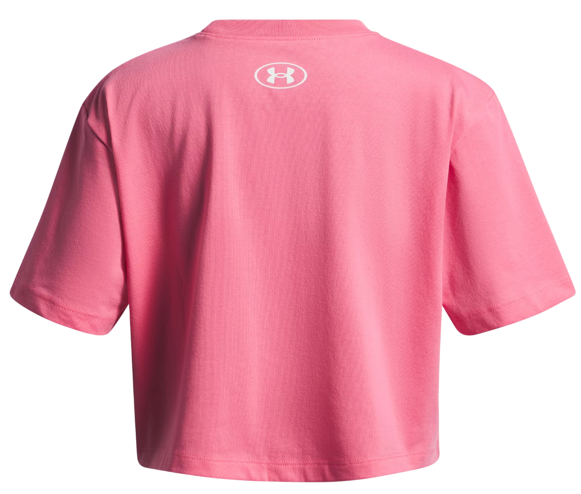 T-shirt Under Armour Rival Short Sleeve T-Shirt Lyserød | 1389755-672, 1