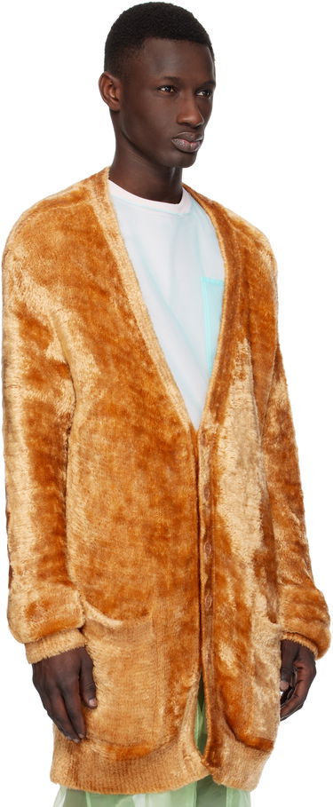 Sweater Dries Van Noten Dries Van Noten Viscose Knit Cardigan Sort | 251-021215-1707, 4