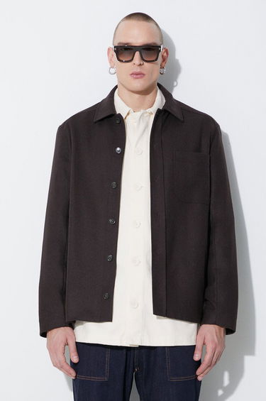 Jakke A.P.C. Wool Jacket Brun | WOAPN.H02871, 0