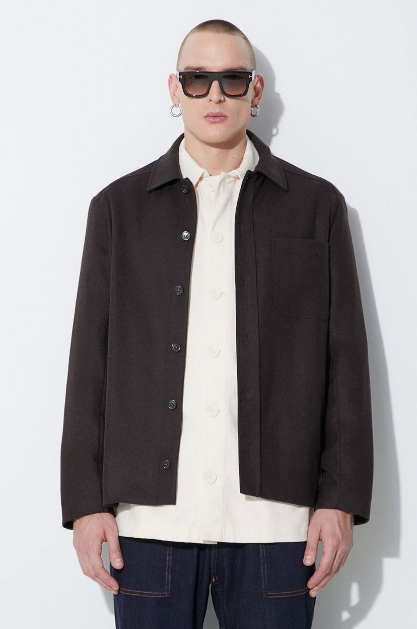 Jakke A.P.C. Wool Jacket Brun | WOAPN.H02871