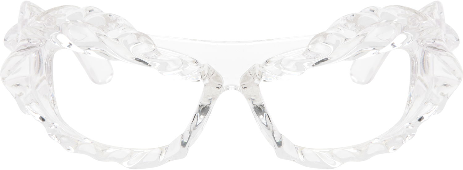 Solbriller Ottolinger Ottolinger Twisted Sunglasses Hvid | 2701125, 0