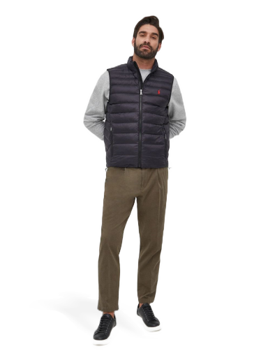 Vest Polo by Ralph Lauren Recycled Lightweight Down Gilet Sort | 710810898012