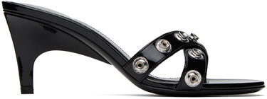 Tilbehør The Attico Attico Cosmo Heeled Sandals Sort | 241WS777 E056S, 0