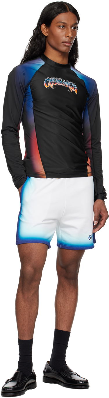 Shorts Casablanca Casablanca Fade Sweat Shorts Hvid | MS25-JTR-003-05, 3