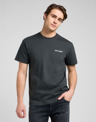 T-shirt Lee Relaxed Fit Graphic T-Shirt Size XXL Sort | 112370522, 0
