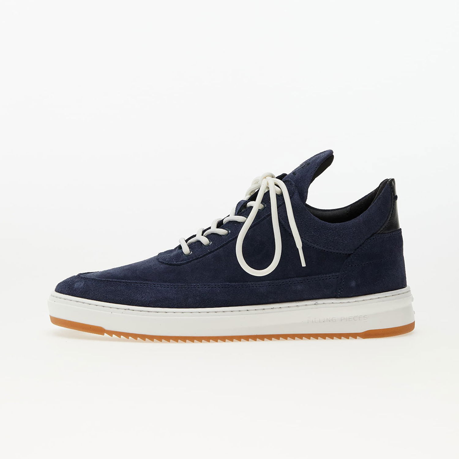 Sneakers og sko Filling Pieces Low Top Ripple Suede Sort | 10122791916, 0