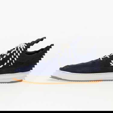 Sneakers og sko Filling Pieces Low Top Ripple Suede Sort | 10122791916, 0