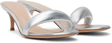 Sneakers og sko Gianvito Rossi Bijoux 85 Mules Metalisk | G18380-55RIC-NPS, 3