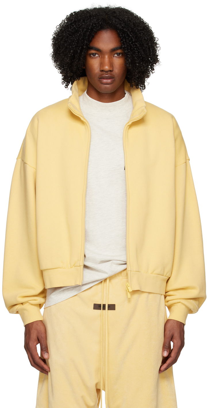 Sweatshirt Fear of God ESSENTIALS Full Zip Jacket Gul | 192BT225072FW