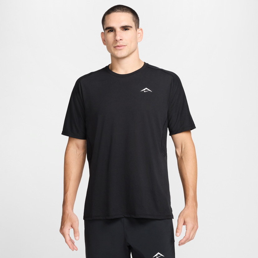 T-shirt Nike Solar Chase Dri-FIT Short Sleeve Running T-Shirt Sort | HJ3580-010