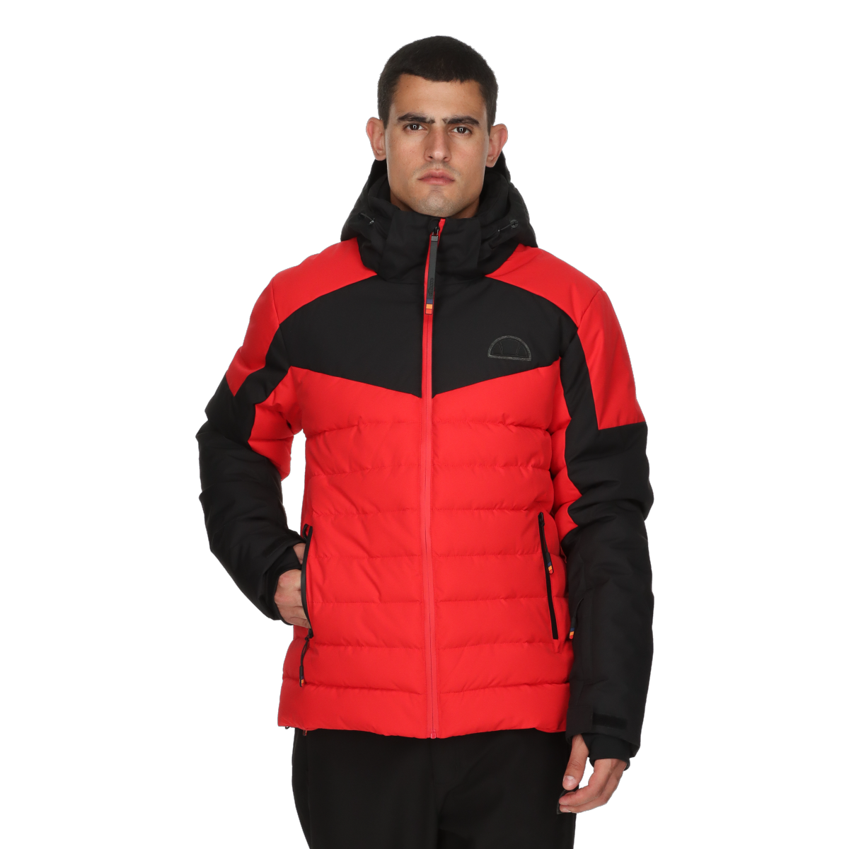 Puffer jakke Ellesse FLORENTINO Ski Color Block Hooded Puffer Jacket Flerfarvet | ELA253M509-05, 0