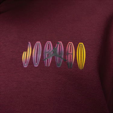Sweatshirt Jordan Flight MVP Full-Zip Hoodie Bourgogne | DQ7564-680, 3