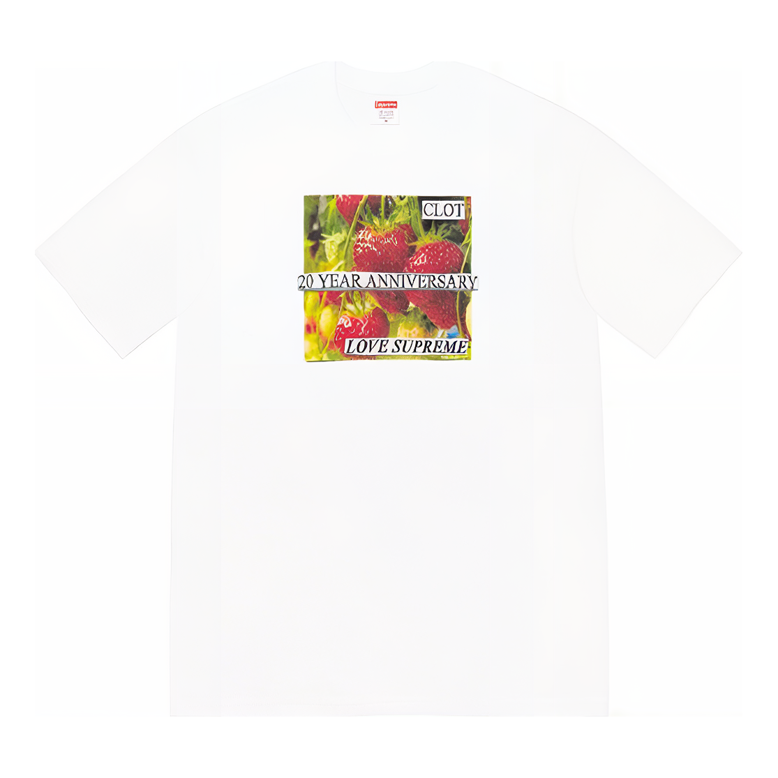 T-shirt Supreme Clot Anniversary Graphic T-Shirt Hvid | SUP-SS23-73, 0