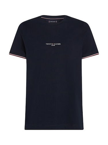 T-shirt Tommy Hilfiger S/S T-Shirt Sort | MW0MW32584DW5, 4