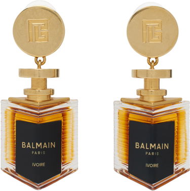Øreringe Balmain Balmain Perfume Clip-on Earrings Metalisk | EN0XI492KBXI, 0