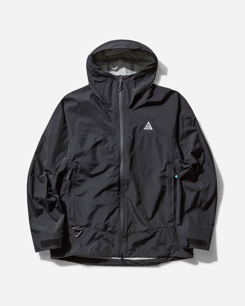 Regnfrakke Nike ACG Morpho Storm-FIT ADV Rain Jacket Sort | HJ2687-010