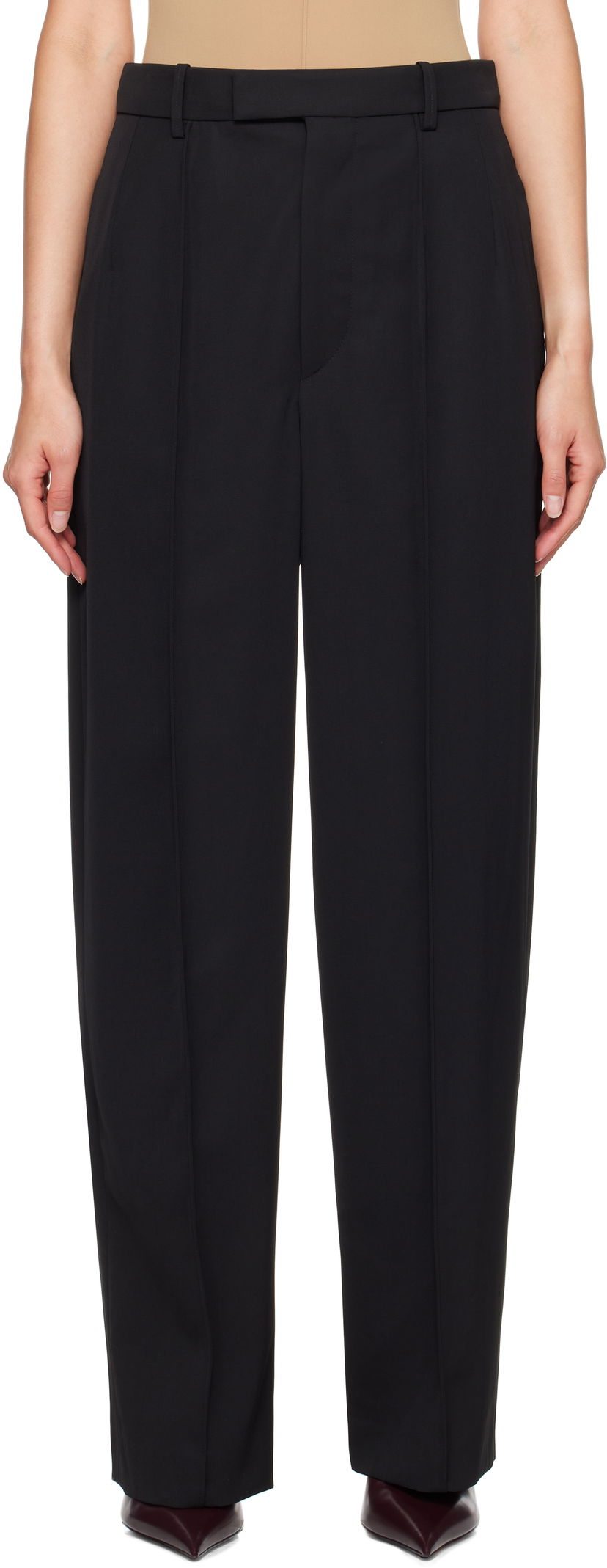 Bukser WARDROBE.NYC Huntington-Whiteley Edition RHW Trousers Sort | W2209R18WO