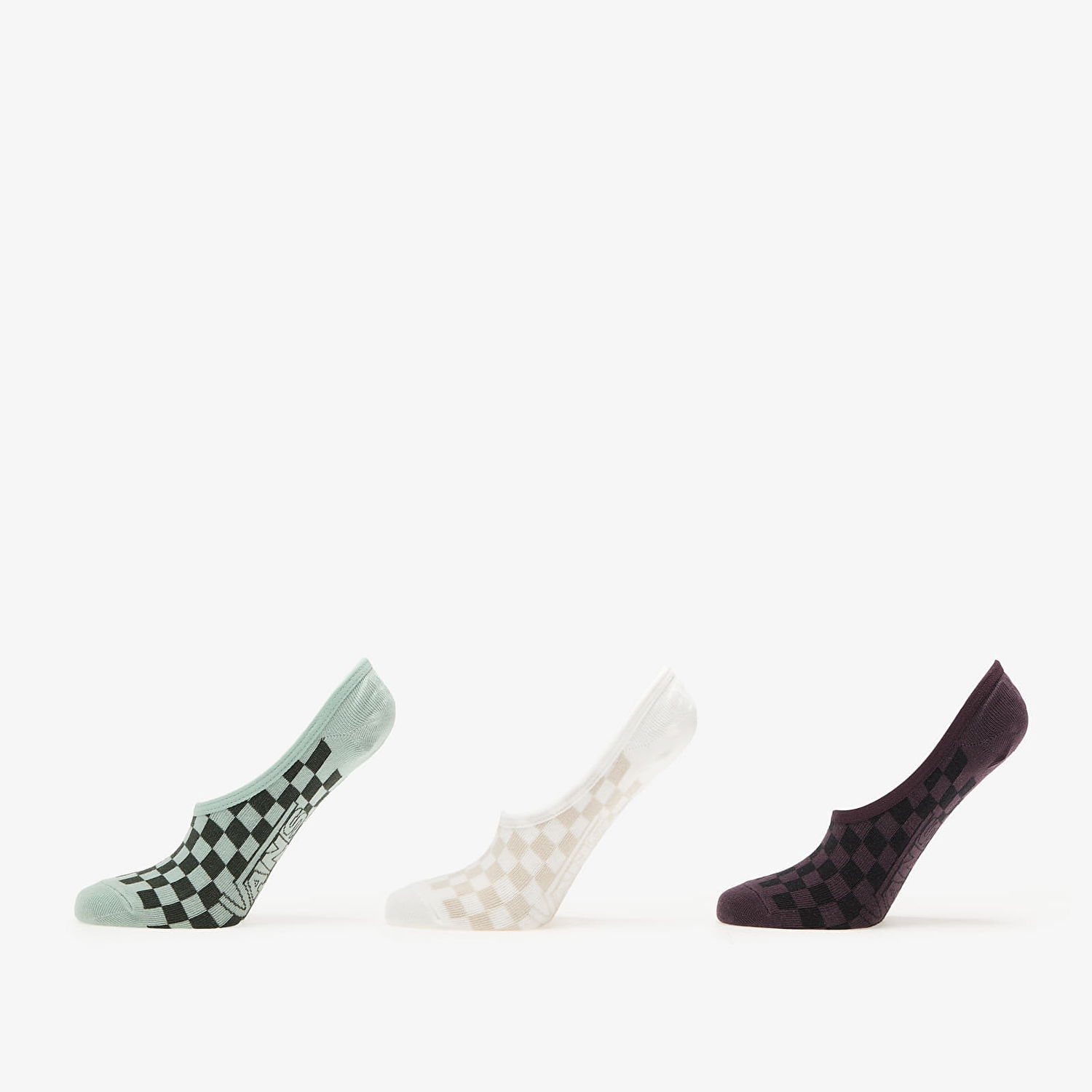 Sokker Vans Vans Canoodle No-Show Socks 3-Pack Flerfarvet | VN000QBFEMU1, 0