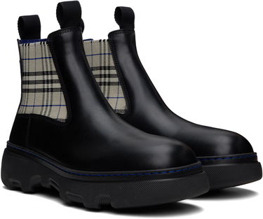 Sneakers og sko Burberry Burberry Creeper Low Chelsea Boots Sort | 8102718, 3