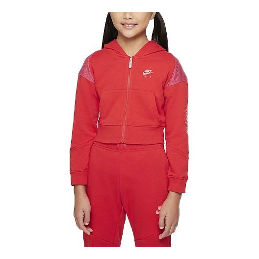 Sweatshirt Nike Nike Training Cropped Hoodie Rød | DM8386-657, 0