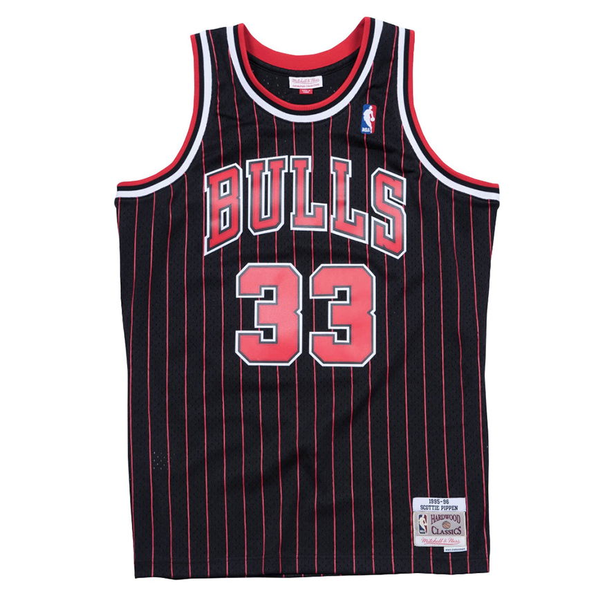 Jersey Mitchell & Ness Chicago Bulls Scottie Pippen Swingman Jersey Sort | SMJYGS18149-CBUBLCK95SPI, 0