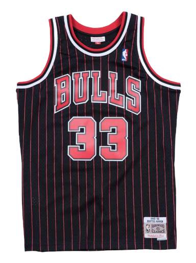 Jersey Mitchell & Ness Chicago Bulls Scottie Pippen Swingman Jersey Sort | SMJYGS18149-CBUBLCK95SPI