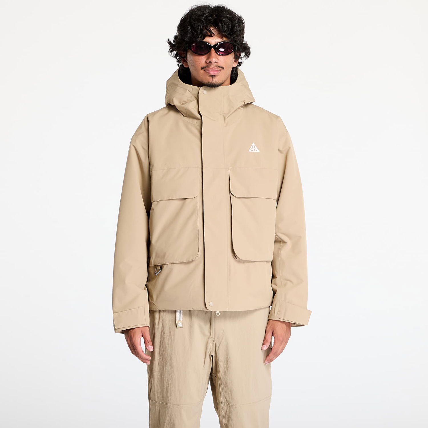 Jakke Nike ACG "Skull Peak" Storm-FIT ADV PrimaLoft® Jacket Khaki/ Anthracite/ Black/ Summit White Beige | FV8681-247, 0