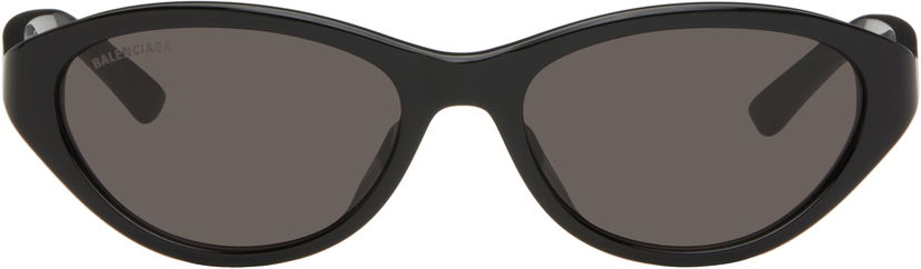 Solbriller Balenciaga Balenciaga Neo Oval 2.0 Sunglasses Sort | BB0404SK-001
