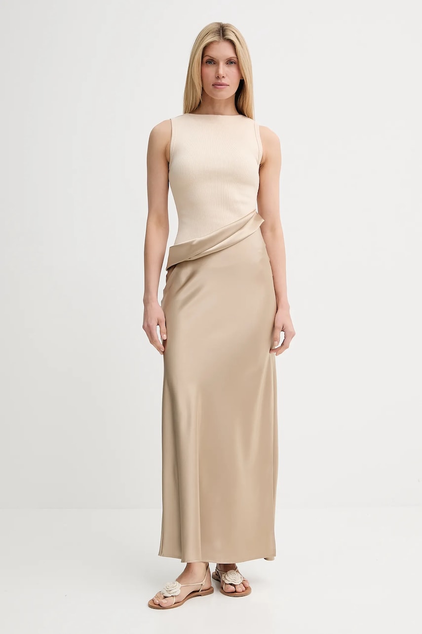Nederdel Nanushka Nanushka COBEE Maxi Skirt Beige | NW25SSDR21175, 0