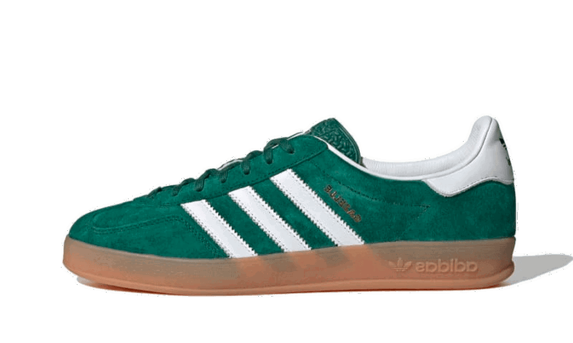 Sneakers og sko adidas Originals Adidas Gazelle Indoor Collegiate Green Gum Grøn | IG1596