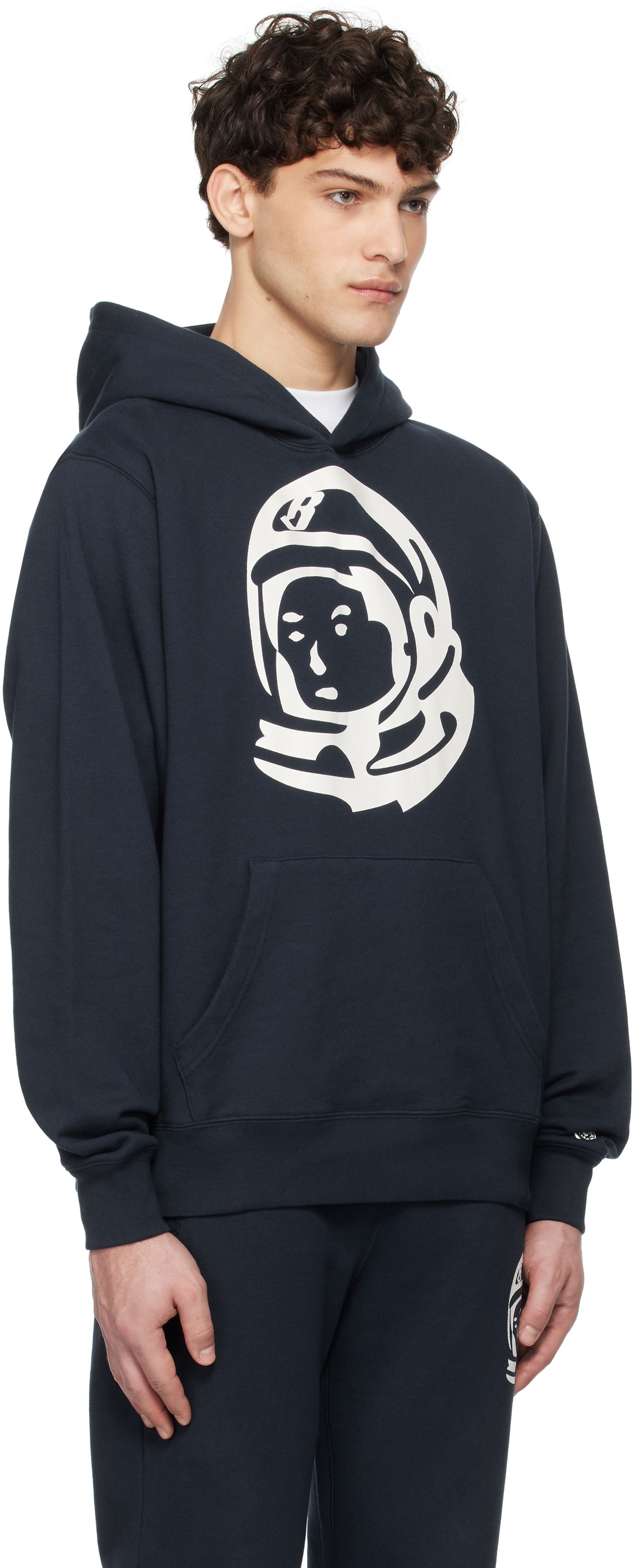 Sweatshirt BILLIONAIRE BOYS CLUB Astro Helmet Hoodie Mørkeblå | B24445, 1