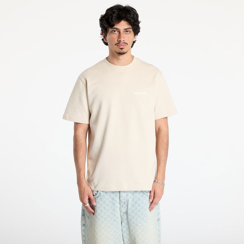 T-shirt DAILY PAPER Daily Paper Dias T-Shirt Beige | 2513067