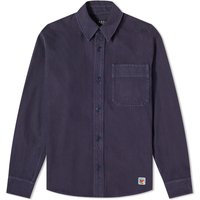 Skjorte A.P.C. END. x Men's 'Coffee Club' Basile Overshirt Mørkeblå | COFCN-H02875-IAK, 1