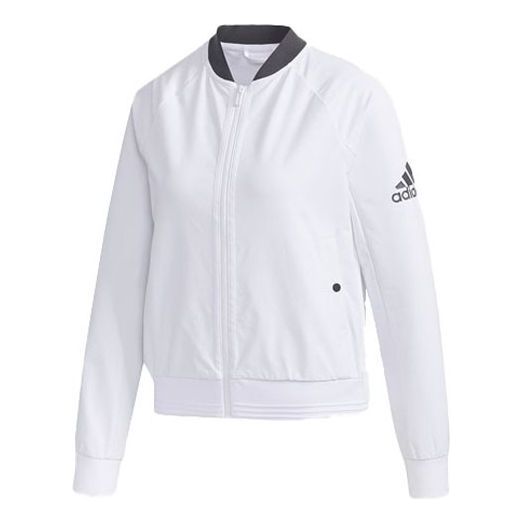 Bomberjakke adidas Originals Woven Aviator Jacket Hvid | FM9314