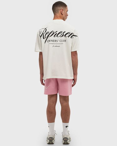 T-shirt Represent Clo Owners Club Script Hvid | OCM41201-072, 2