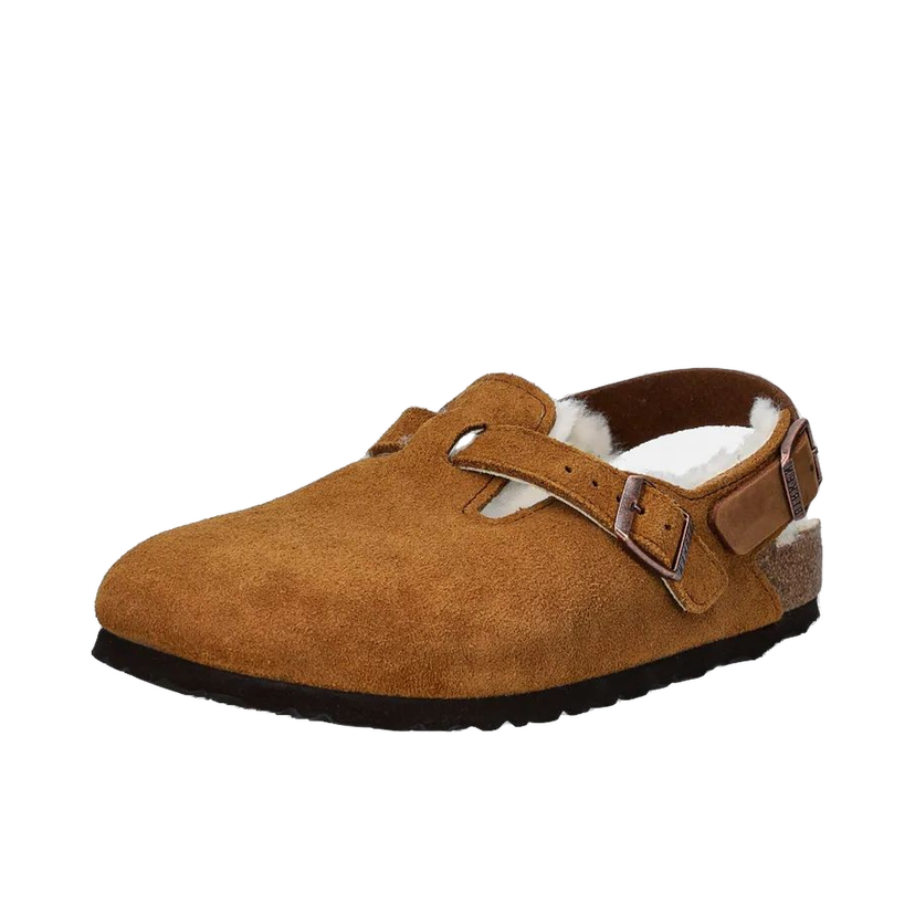 Sneakers og sko Birkenstock Tokio Suede Slippers Brun | 1028382