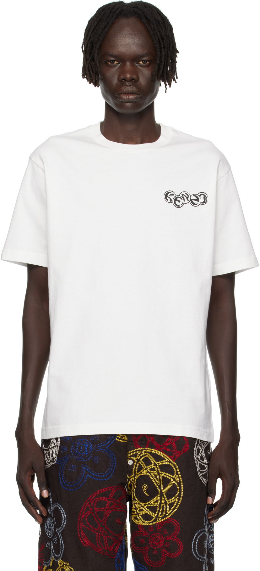 T-shirt KENZO Kenzo Paris 'KENZO Pachinko' Classic T-Shirt Hvid | FF65TS2624SG