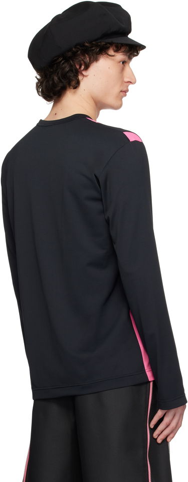 T-shirt Comme des Garçons Comme des Garçons Homme Plus Jacquard Long Sleeve T-Shirt Lyserød | PO-T011-051, 2