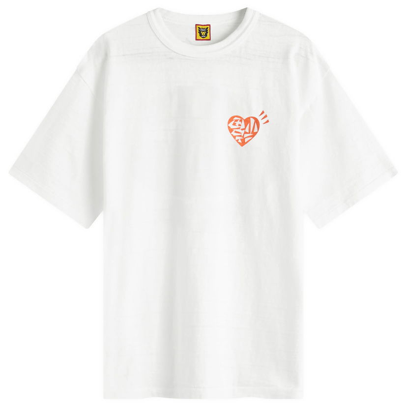 T-shirt Human Made Human Made Graphic Heart T-Shirt, Size Large Hvid | HM29TE001-WHT