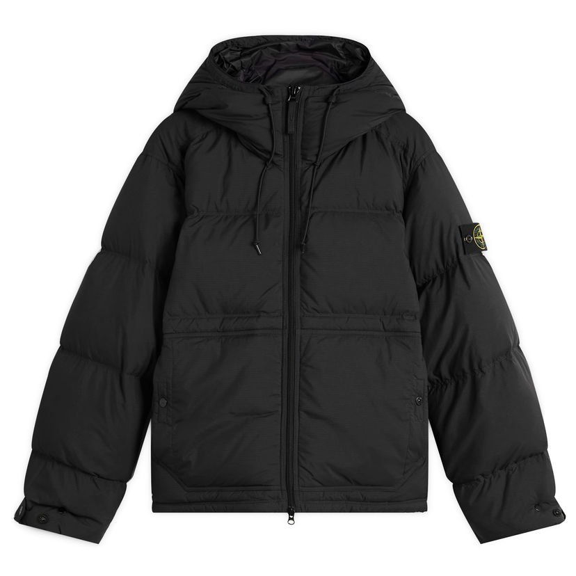 Puffer jakke Stone Island Ripstop Cordura Down Jacket, Size Large Sort | K2S154100019-V0029