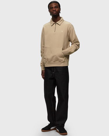 Sweater Polo by Ralph Lauren Polo Ralph Lauren Men's Loopback Half Zip Sweat Costal Beige Beige | 710934601002, 2