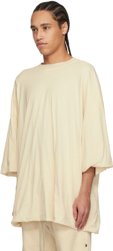 T-shirt Rick Owens Rick Owens DRKSHDW Hollywood Tommy T-Shirt Beige | DU01E3259 BHNDB, 3