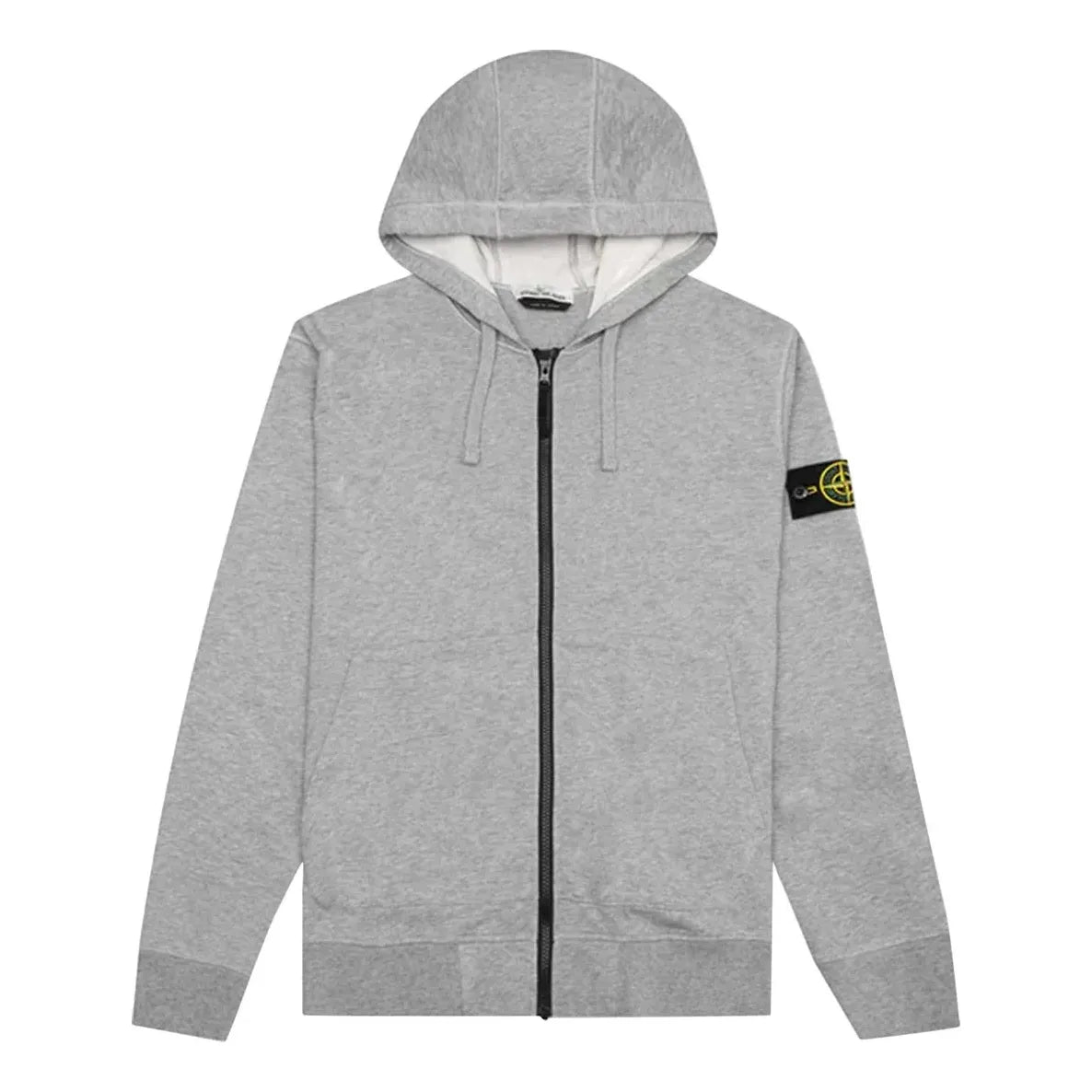 Sweatshirt Stone Island Stone Island Hooded Track Jacket Grå | 761564251-V0M64, 0