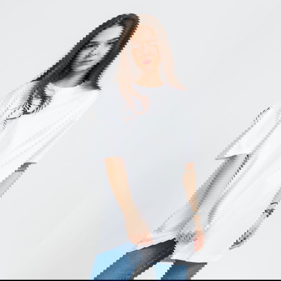 T-shirt Urban Classics Oversized Boyfriend Tee Hvid | TB3634 white, 0