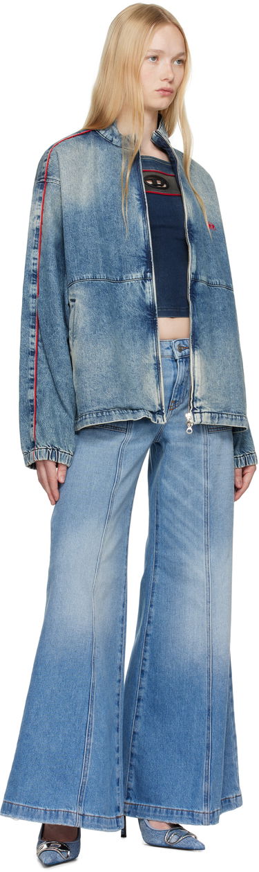 Jakke Diesel D-Krap-S2 Denim Jacket Blå | A16342 0ABCP, 3
