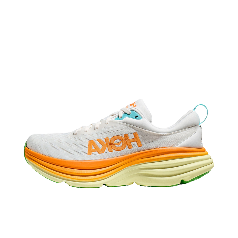 Løbe Hoka One One Bondi 8 Blanc De Blanc Solar Grå | 1123202-BNCS