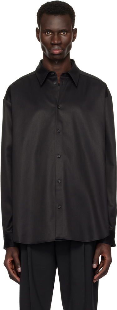 Skjorte BOSS HUGO Twill Shirt Sort | 50534282, 0