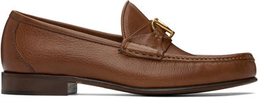 Skopleje Valentino Valentino Garavani VLogo Signature Buffalo Loafers Brun | 6Y2S0J68MIL, 0